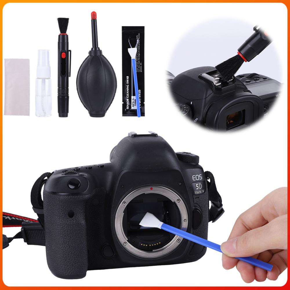32 個カメラセンサークリーニングキットクリーニング綿棒/レンズペン/エアブロワー/クリーニングクロス DSLR カメラコンピュータとスマートフォンレンズ用