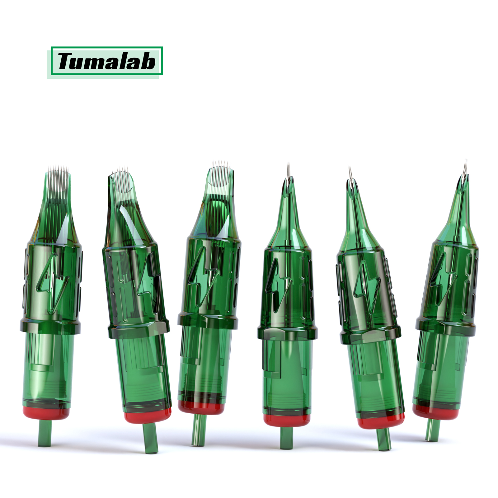 JZ TUMAlab タトゥーカートリッジ針アーティスト必需品 20 個フルモデル高品質タトゥーニードル医療ステンレス鋼グレード