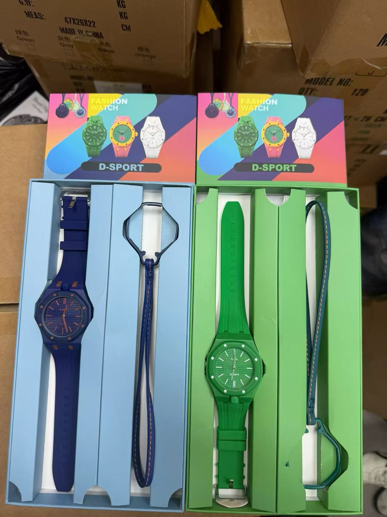 Epoper 懐中時計ランダム Col ブラインドボックスオークスタイルバイオセラミック八角形 3 針カラフルなストラップバッグペンダントファッション