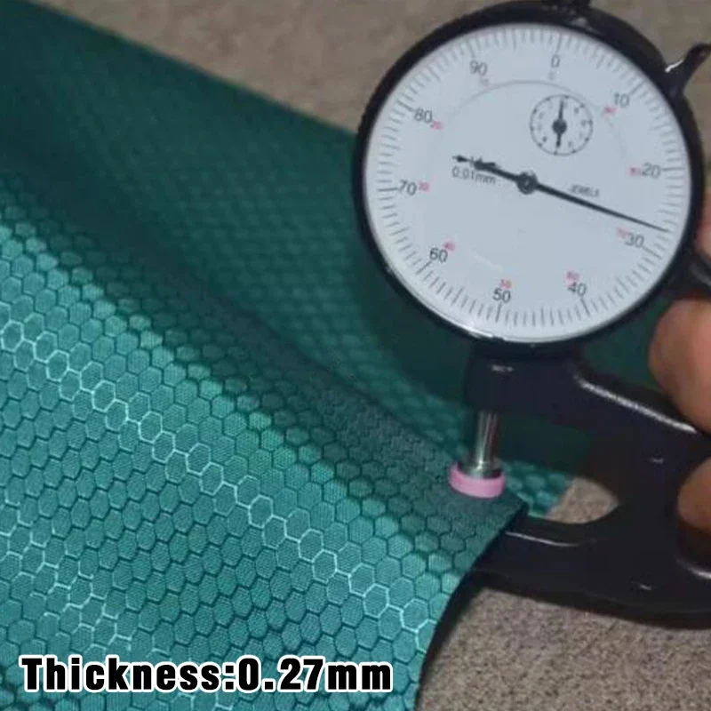 210D Encrypted Honeycomb Jacquard Oxford Fabric Waterproof PU Coating Tent Backpack Luggage Drawstring Bag DIY Sewing Fabric