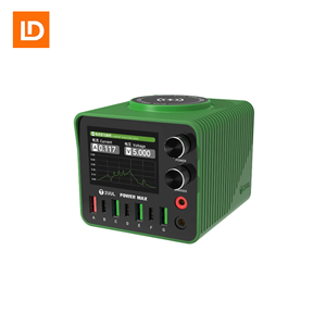 2UUL PC01 200W 出力調整可能デジタル電源 USB-C QC3.0 PD 5V-20V 10A出力 急速充電器 スマートフォン修理用 1年間保証