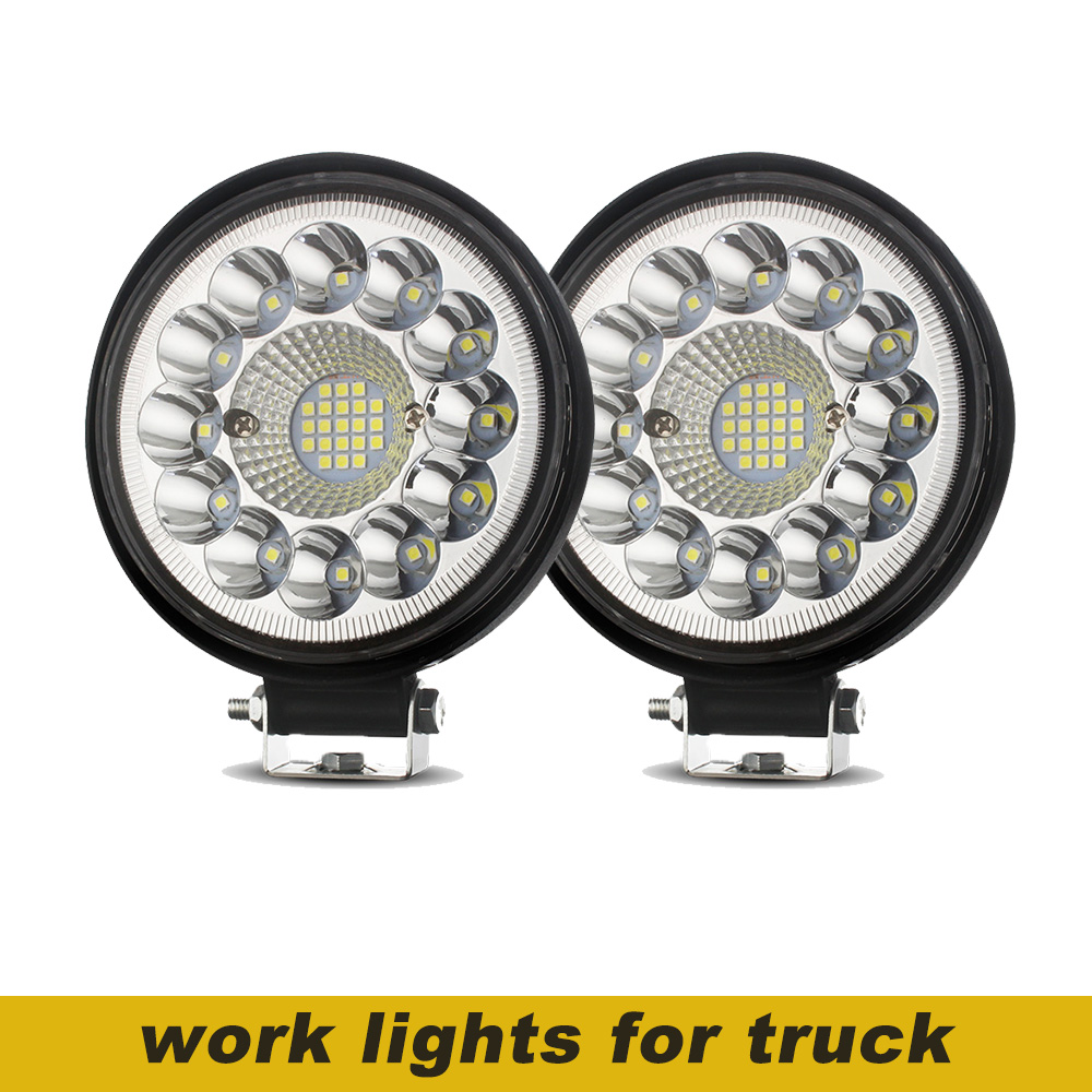 4 インチ 99 ワット車の LED バーオフロード 4X4 スポットライトジープトラック車トラクター SUV ATV バーラ LED ヘッドライト 12V 24V ワークライトバー
