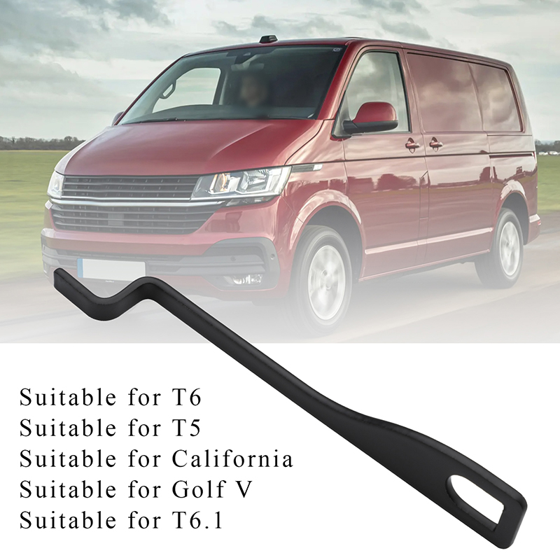 20 センチメートルテールゲートと納屋ドアスタンドオフホルダーフレッシュエアベントロック延長フック VW T4 T5 T6 テールゲートブラケット