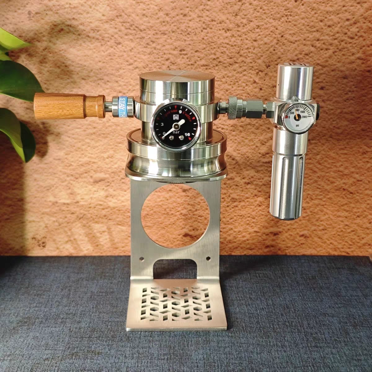 ミニコーヒー製造機空気圧コーヒーマシン DIY コーヒーメーカーミニサイズ