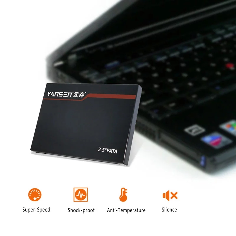 KingSpec PATA SSD IDE 8 ギガバイト 16 ギガバイト 32 ギガバイト 128 ギガバイト 256 ギガバイト MLC 44Pin フラッシュ内部ソリッドステートドライブ IBM DELL 古いコンピュータラップトップ