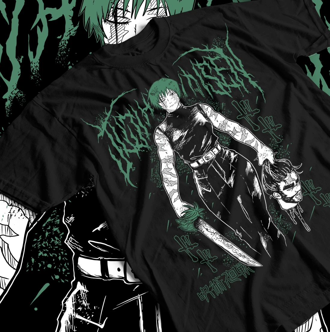 2026 夏呪術廻戦レトロコスプレ Tシャツメンズスーパーカジュアルコットンプリント半袖ユニセックス子供のスポーツシャツ