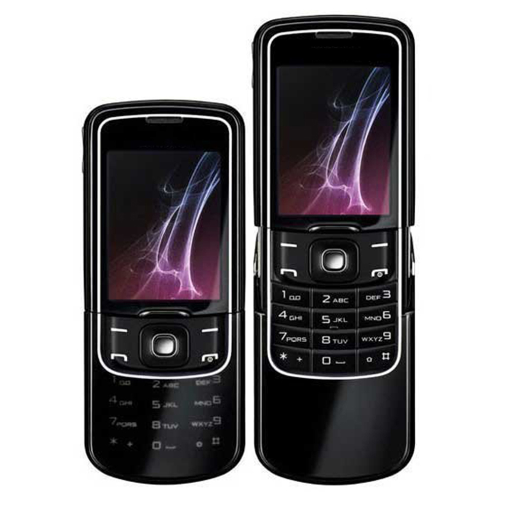 オリジナル 8600 ルナ ロック解除モバイル携帯電話 GSM 2G クアッドバンド英語アラビア語ロシア語キーボード携帯電話。2007 年ドイツ製