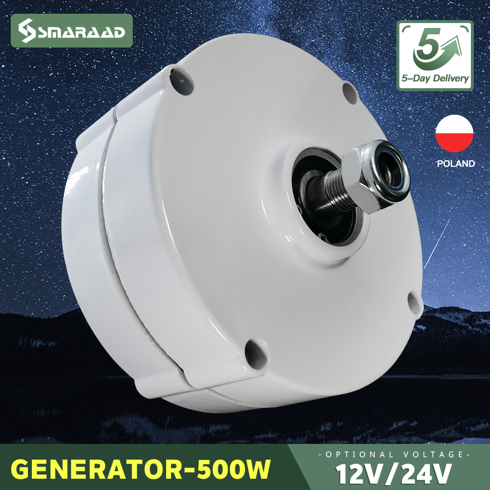 500 ワット三相永久磁石同期発電機 12V 24V 低速ダイレクトドライブ風力タービンオルタネーター CE 認定