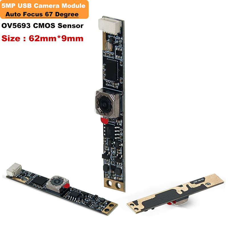 2K オートフォーカス カメラ モジュール 5MP OV5693 30fps FOV 67 度 62*9mm USB ウェブカメラ Creality Falcon 2、Xtool、および Lightburn ソフトウェア用
