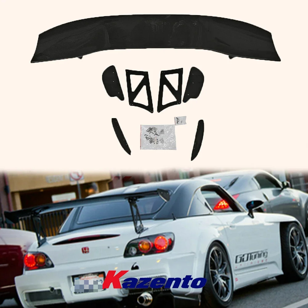 ホンダ S2000 Js レーシング GT スポイラー (高さ 295 ミリメートル) カーボンファイバー