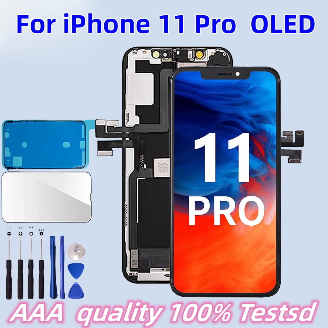 工場 Wholesa iPhone X XR 11pro 11pro MAX 液晶 3D タッチスクリーンデジッツァアセンブリ交換 11 プロ 11 プロマックスディスプレイ