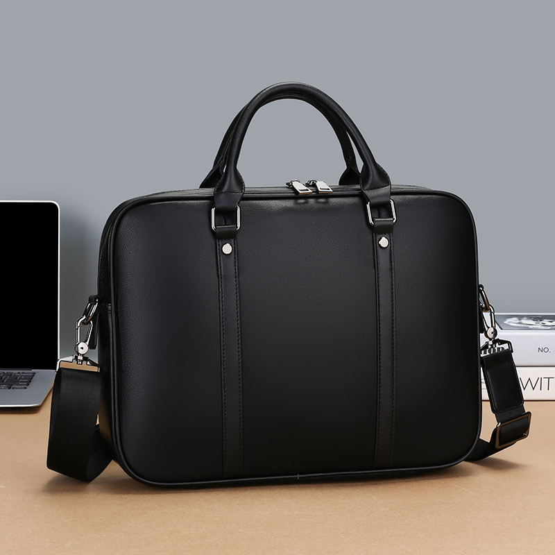 Men's Luxury Genuine Leather Handbag Business Office Travel Briefcase High Quality Original Shoulder Bag сумка 가방