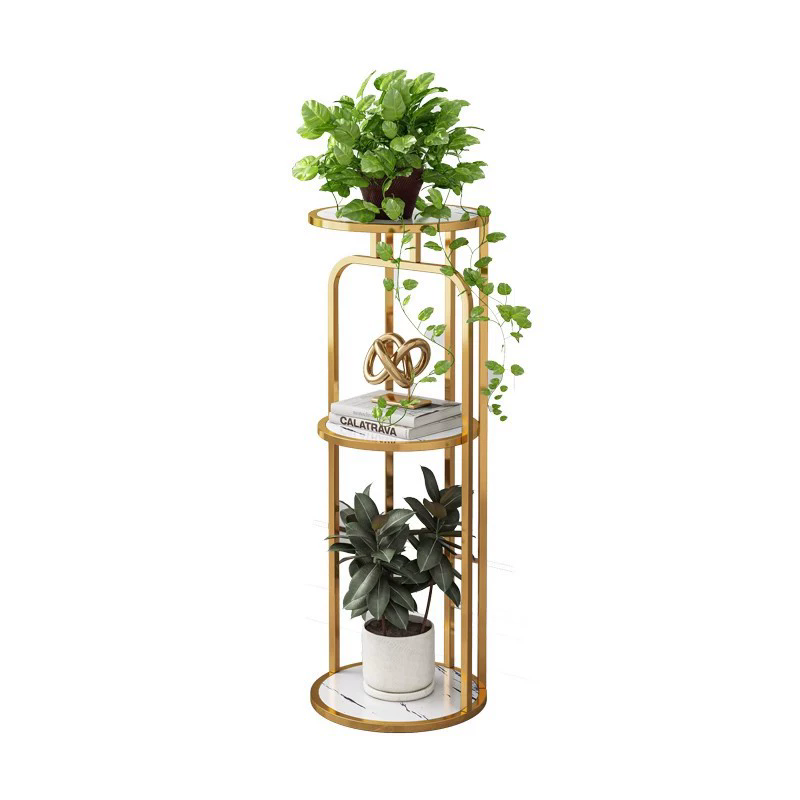植物棚金属鉢植え花植物スタンドラック床置き植木鉢ホルダー棚家の装飾