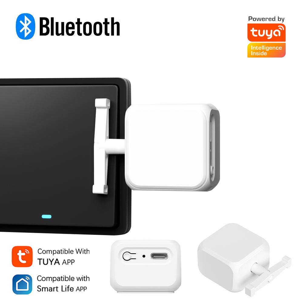 Tuya スマートフィンガーボットロッカー自動スイッチ Bluetooth 5.2 Tpye-C 充電式によるワイヤレス制御 Alexa Google ホームと連携