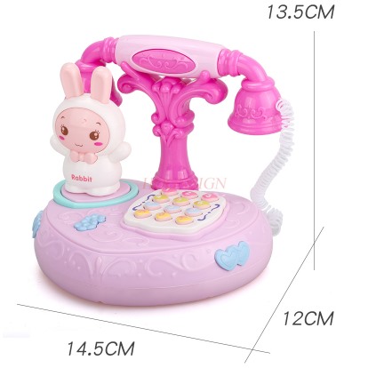赤ちゃんと子供のおもちゃシミュレーション電話固定電話、男の子、音楽、知能、早期教育、0 ～ 1 歳、6 ～ 12 歳