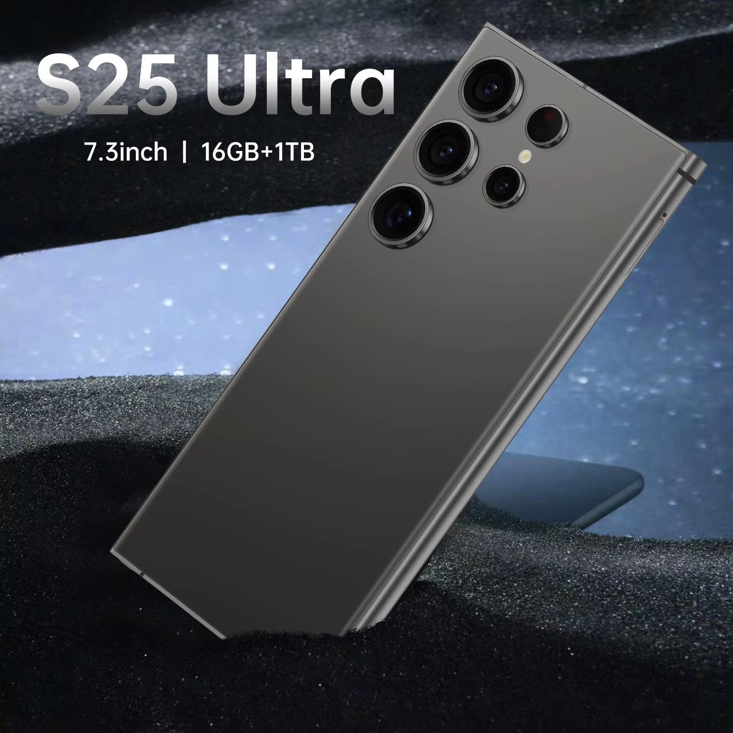 Ccit S25 ウルトラ 5G スマートフォン 7.3 インチ HD デカコア OLED 108MP リアカメラ最新 Android 14 グローバル バージョン LTE 携帯電話