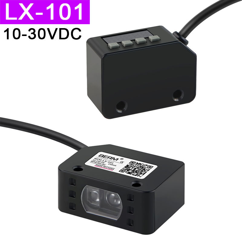 LX-101 インテリジェントマークスイッチ LX-101-P 認識 検出 補正 色分解 位置決めセンサー DC10～30V