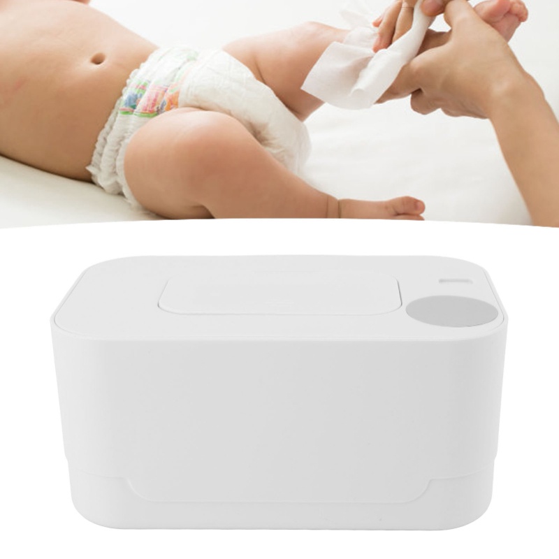 Compact Wipes Warmer Portable Wipe Warmer Baby Wet Wipes Dispenser For Vehicle Home Use Pink Constant Temperature