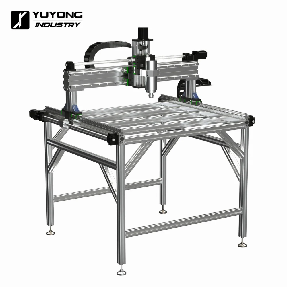 ドラゴンキング CNC ルーター 20 ミリメートルボールネジ精密トラミング作業エリア 2ftx2ft/2ftx4ft/4ftx4ft 産業と DIY