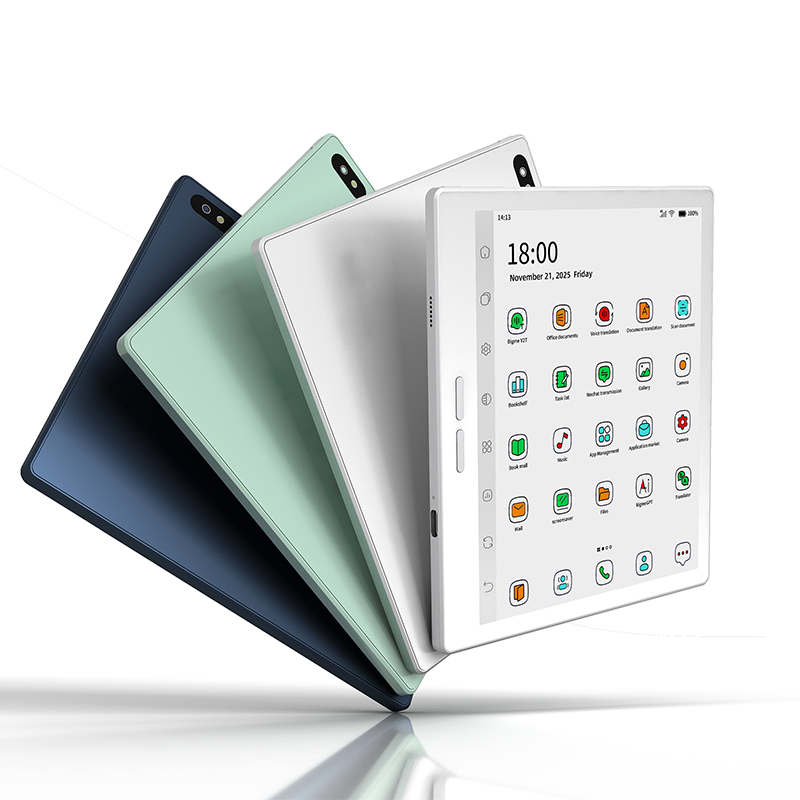 Bigme B7 PRO 7インチ電子ブック、カラーEインク電子ブックリーダー、300 PPI、8GB 256GBストレージ、Android 14 OS、4G通話付き電子ペーパーリーダー