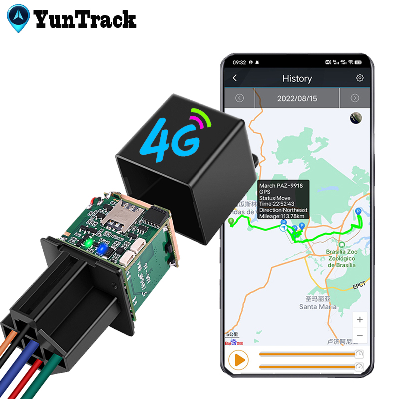 4 グラムリレー GPS トラッカー車のトラック電動バイクカットオイルロケーター ACC 牽引式コールアラームセキュリティ保護追跡システム