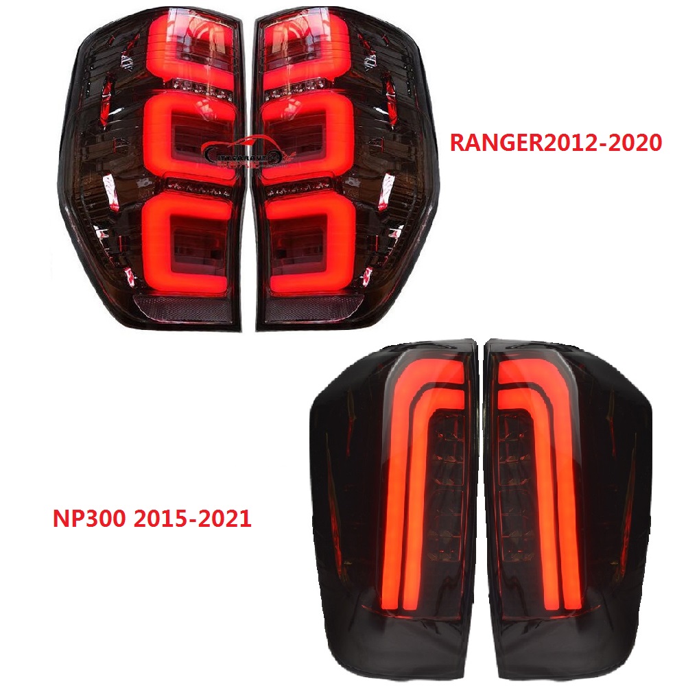 外装自動リアライトフォードレンジャー T6 T7 T8 2012-2020 日産ナバラ Np300 2016-2021 Led ターンシグナルブレーキライトランプ
