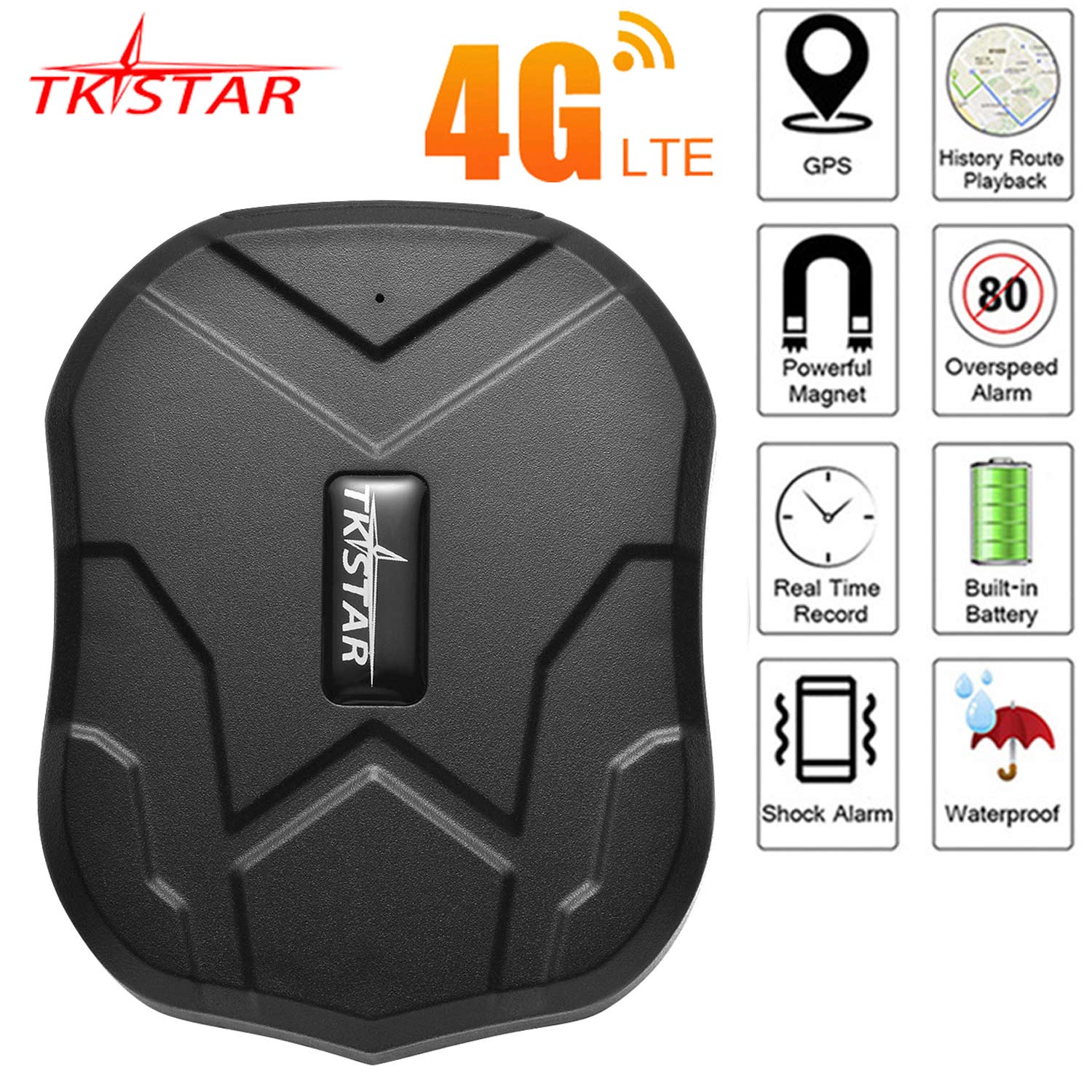 GPS トラッカー車 TKSTAR TK905 5000mAh 2 グラム 4 グラム GPS トラッカー車のマグネット GPS トラッカー 4 グラム GPS ロケーター車両無料アプリ PK TK915