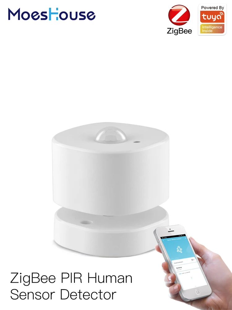 MOES Tuya ZigBee PIR モーションセンサー人体検知アプリリモート監視スマートリンケージホームオートメーション警報安全システム