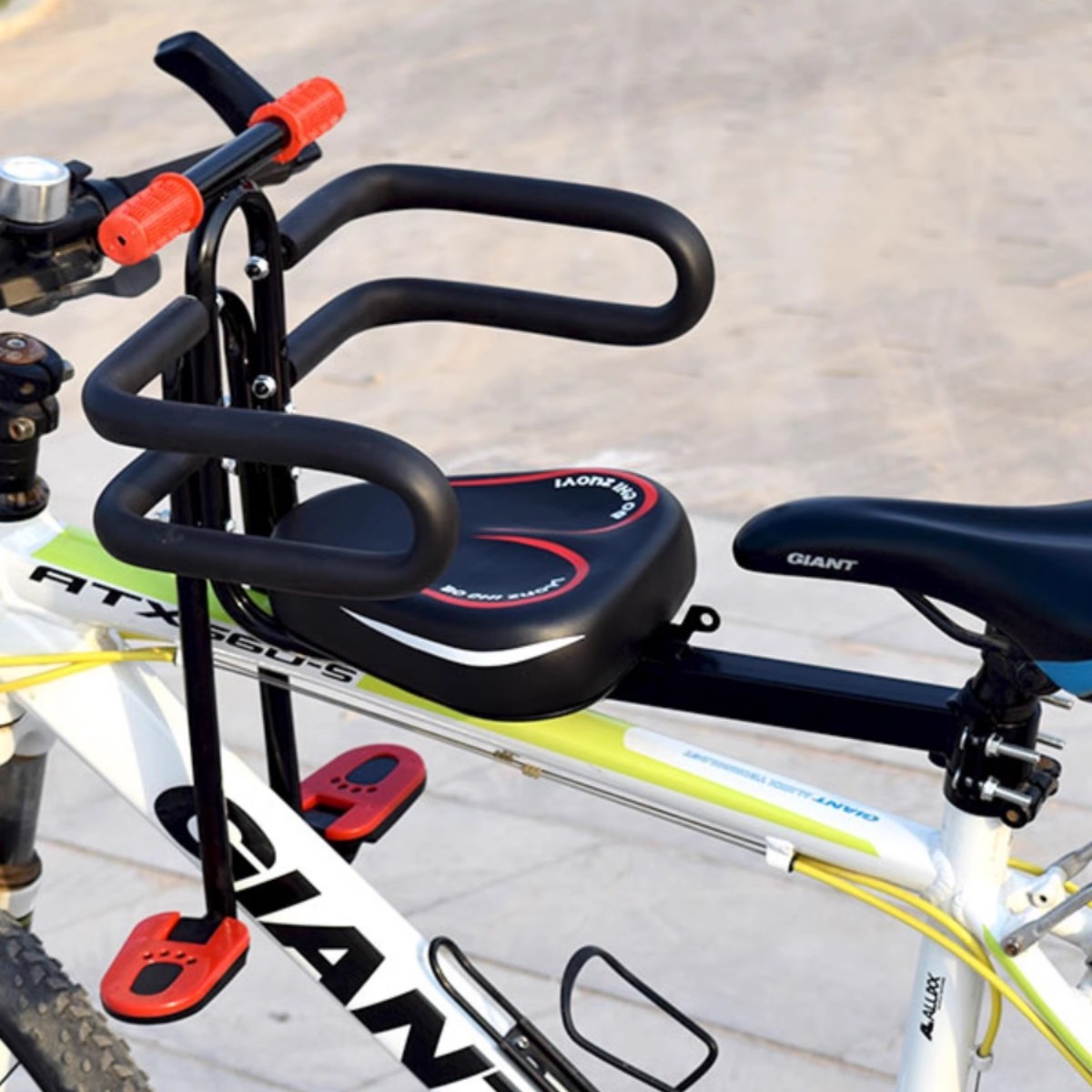 子供自転車サドルマウンテンバイクサイクリングチャイルドシート電動自転車フロントベビー安全ガードシートシフタークッション部品