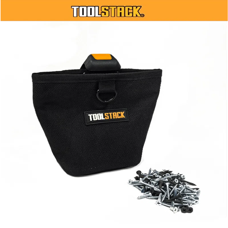 TOOLSTACK 多機能ネイルポーチ大容量クイックハンギングウエストバッグネイル