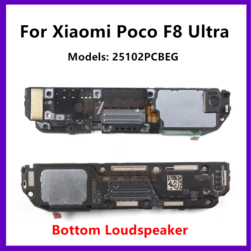 スピーカーシャオ mi ポコ F8 ウルトラ 25102PCBEG 底拡声スピーカーブザーリンガーモジュールスマートフォンの修理部品