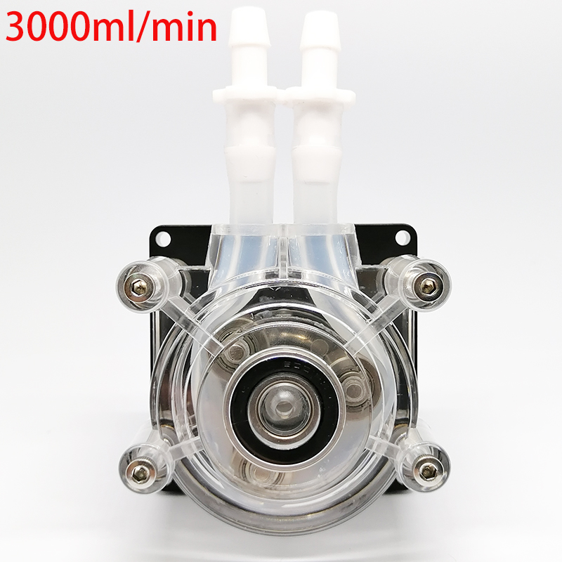 DC 12V/24V 高流量蠕動ポンプ投与ポンプホースポンプ水族館ラボ分析水用