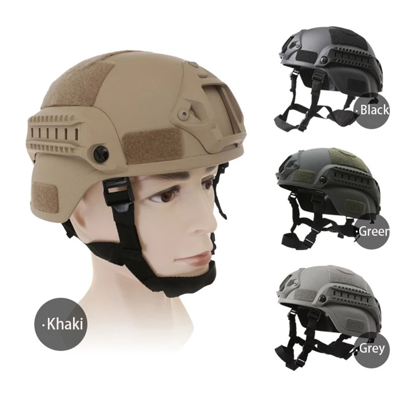 屋外の戦術的な Fast ヘルメット MICH2000 エアガン MH 戦術ヘルメットペインボール CS SWAT 乗馬保護機器