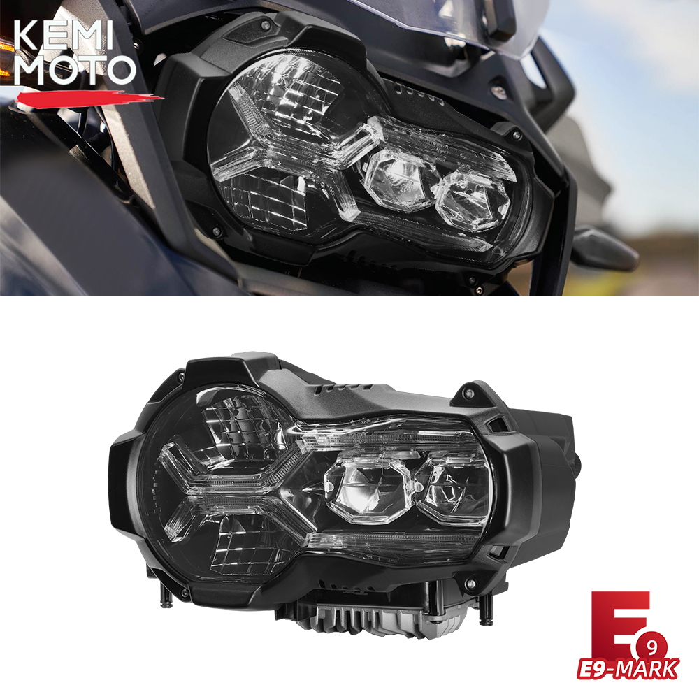 E9 LED ヘッドライト BMW R1250GS 2021-2024 R 1250GS ADV アドベンチャー LED ヘッドライト BMW GS 1250 オートバイヘッドライトアセンブリ