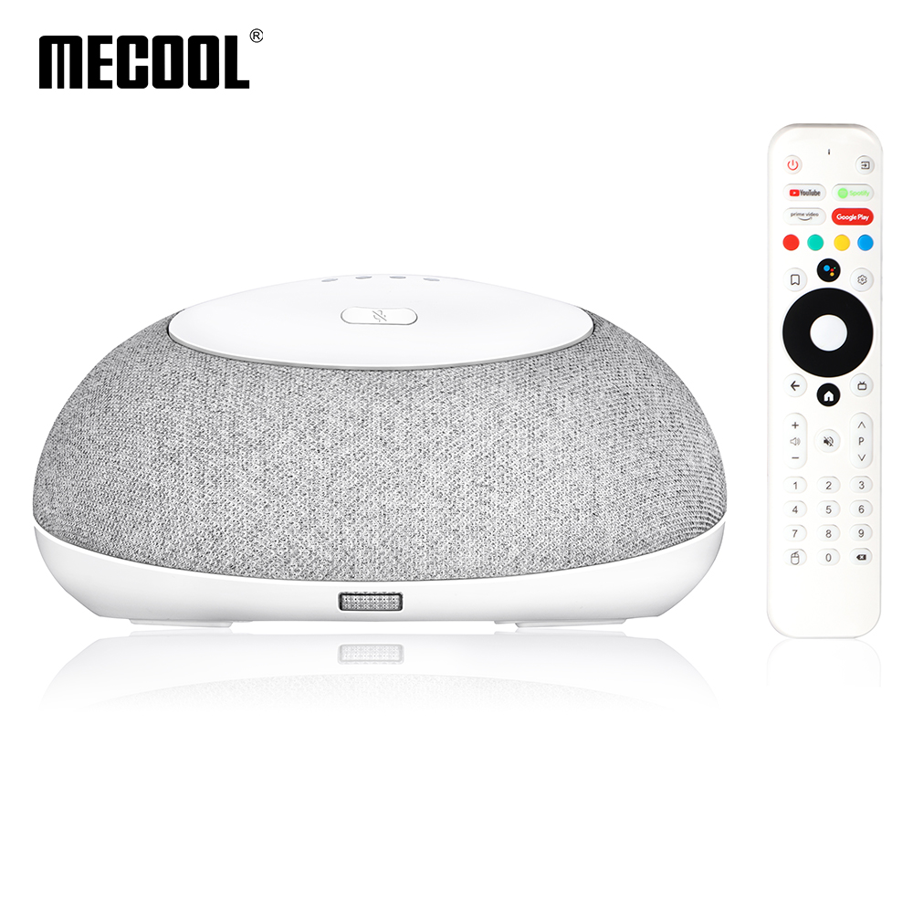 MECOOL HomePlus KA1 DVB T2 Android 11.0 4GB 32GB ポータブルスマートホームハブスピーカー DC 電源ホームシアターシステム