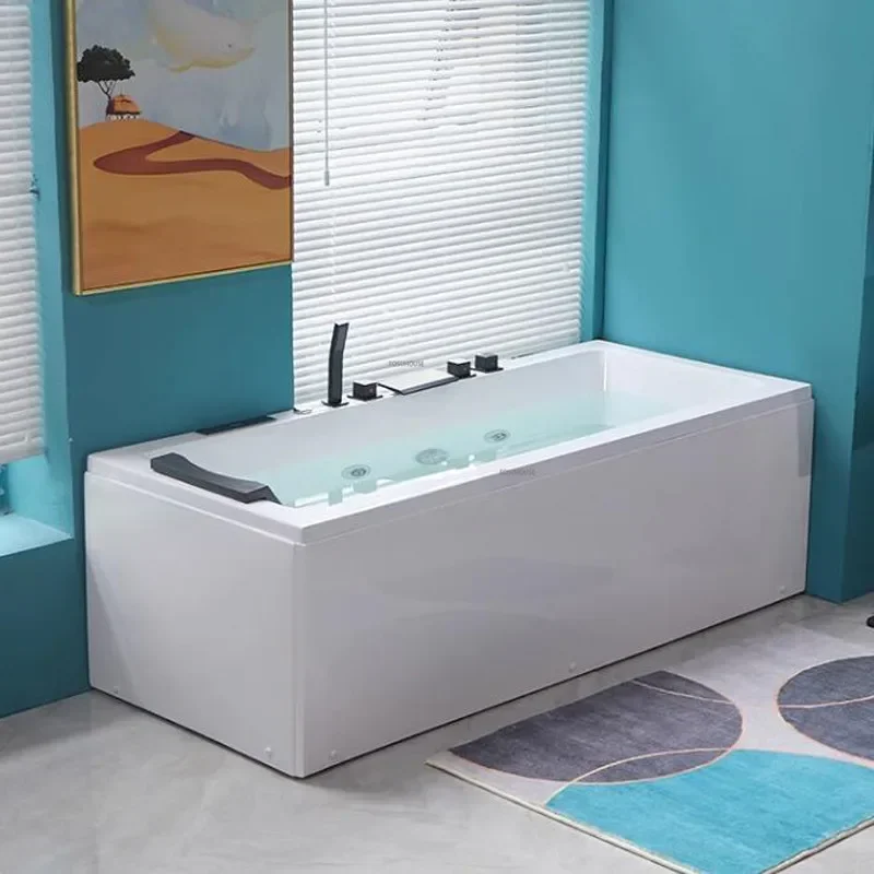 アクリルマッサージ浴槽インテリジェントサーモスタット浴槽バスルーム用品小型アパート家庭用サーフマッサージジャグジー