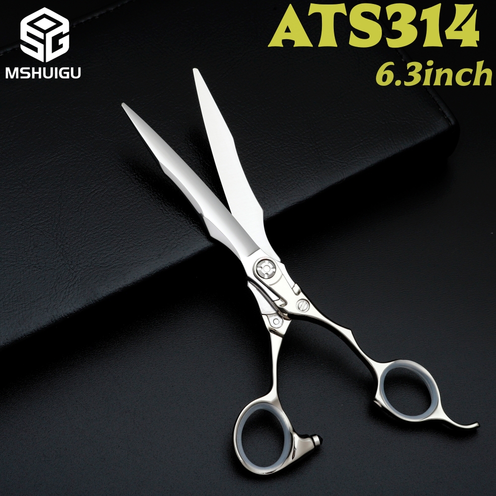 6.3 インチプロフェッショナルヘアはさみ ATS314 鋼理髪はさみサロンヘアカットはさみ人間工学に基づいたデザイン超シャープ