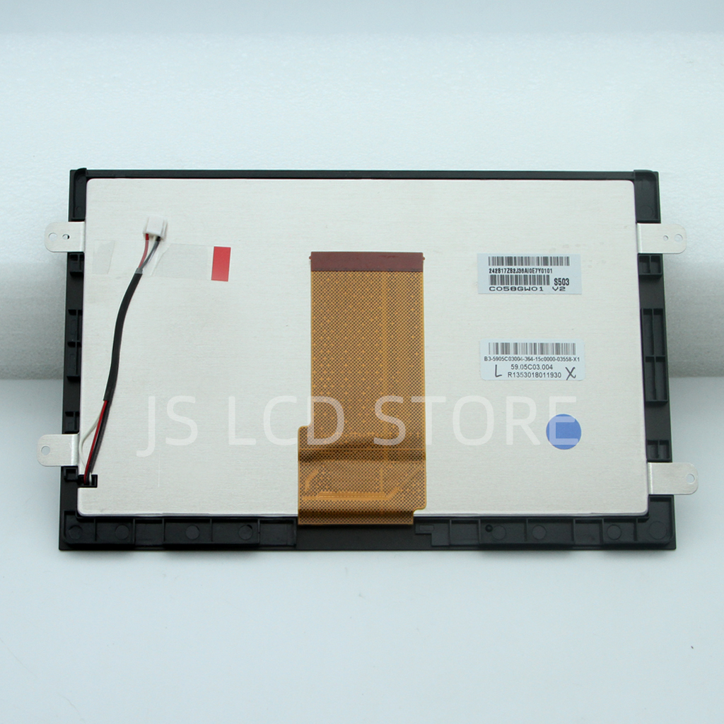 新品 5.8 インチ LCD ディスプレイ C058GVC01.0 C058GW01 V2 14-16 Au-di A3 S3 ナビゲーション LCD モニター用