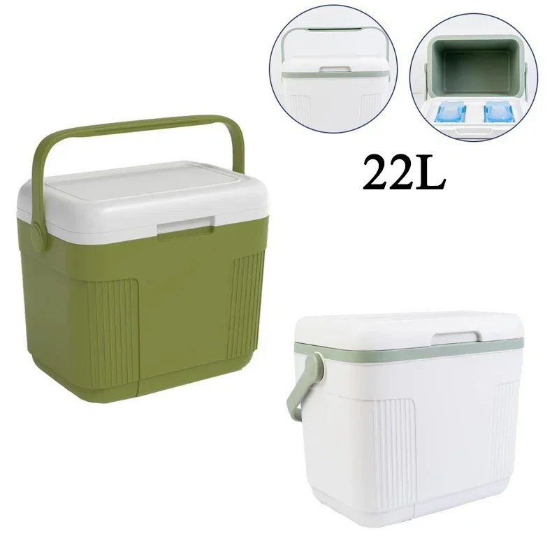 車の冷蔵庫冷蔵庫小型冷凍庫コンプレッサー 22L ポータブルクーラーウォーマー冷凍庫断熱ボックス家庭用車両トラック