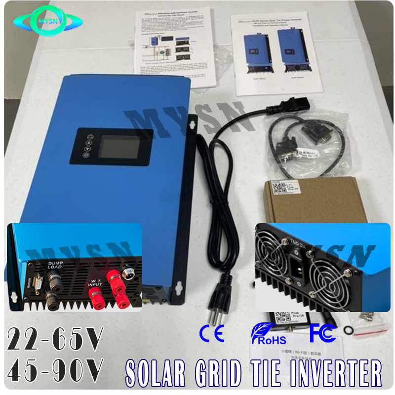 20KW 30KW グリッド接続インバーター風力エネルギーグリッドタイインバーター出力 DC 24V-96V から AC 110V AC 260V 風力タービン発電機用