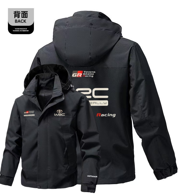 2026 トヨタ GR ラリー WRC 世界ラリー選手権春/秋アウトドアシェルジャケットユニセックスカジュアルトレンディジャケット