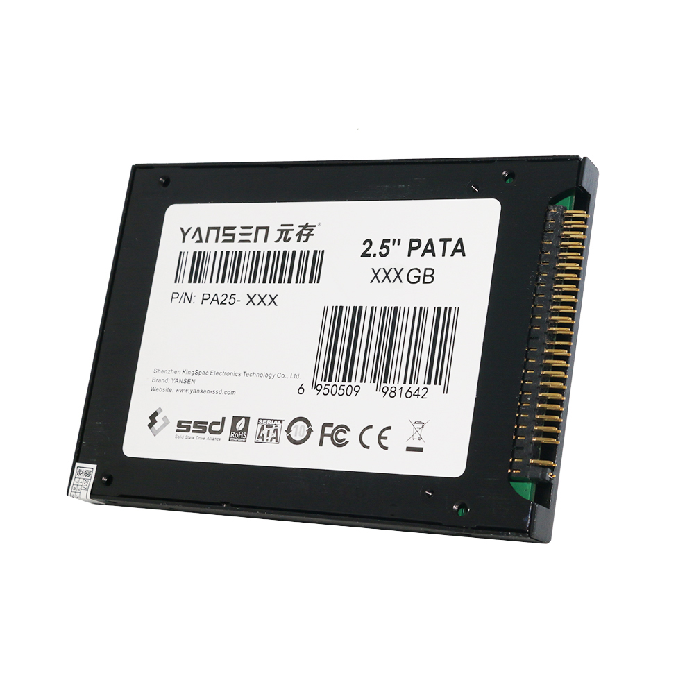 Yuancun 2.5 "SSD PATA シリーズ 44pin 16 ギガバイト 32 ギガバイト 64 ギガバイト 128 ギガバイト 4C MLC フラッシュ内部ソリッドステートドライブ IDE ラップトップデスクトップコンピュータ用