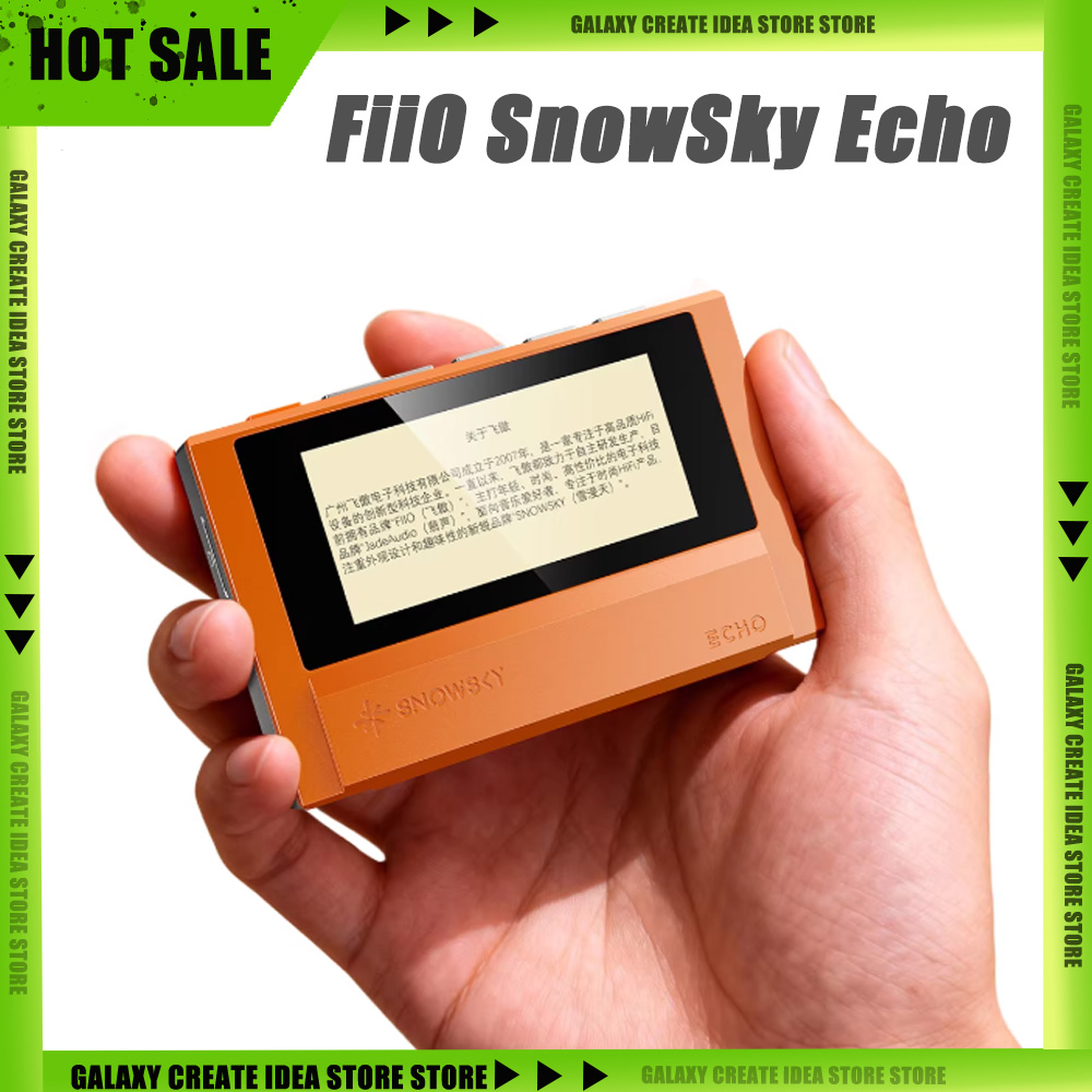 FiiO SnowSky エコー Bluetooth MP3 ウォークマン HiFi 純粋な音楽プレーヤー 15 時間再生 3.5 ミリメートル 4.4 ミリメートルヘッドフォン出力ウォークマン新色