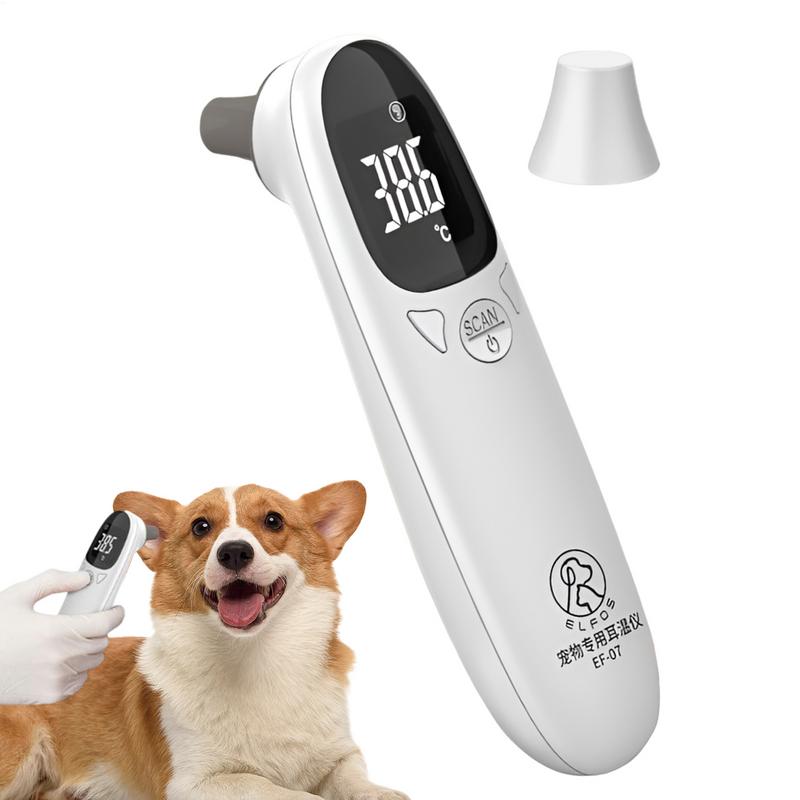 ペット耳デジタル体温計非接触電子犬耳体温計犬子犬猫測定獣医ペット用品