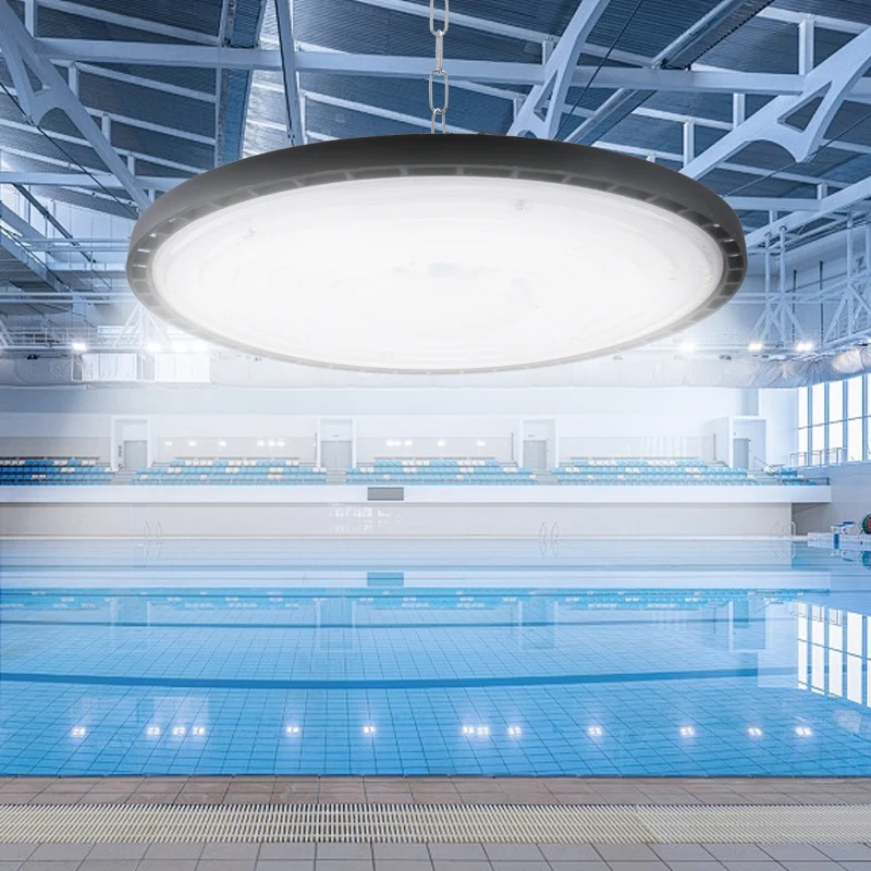 UFO マイナーライト 220V 白色光工業用アルミシェルライト倉庫ガレージ LED ライト超高輝度 100 ワット/150 ワット/200 ワット照明