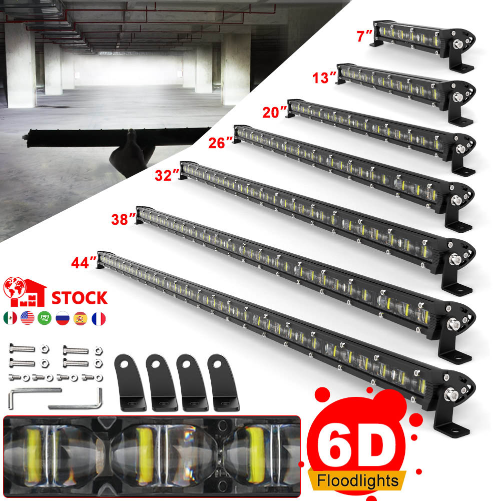 NAOEVO 210 ワット 13 "20" 26 "32" 44 インチ 4x4 Led バーオフロード 6D フラッドライト 12 V 24 V ワークライトコンボ車のトラック SUV ATV アクセサリー
