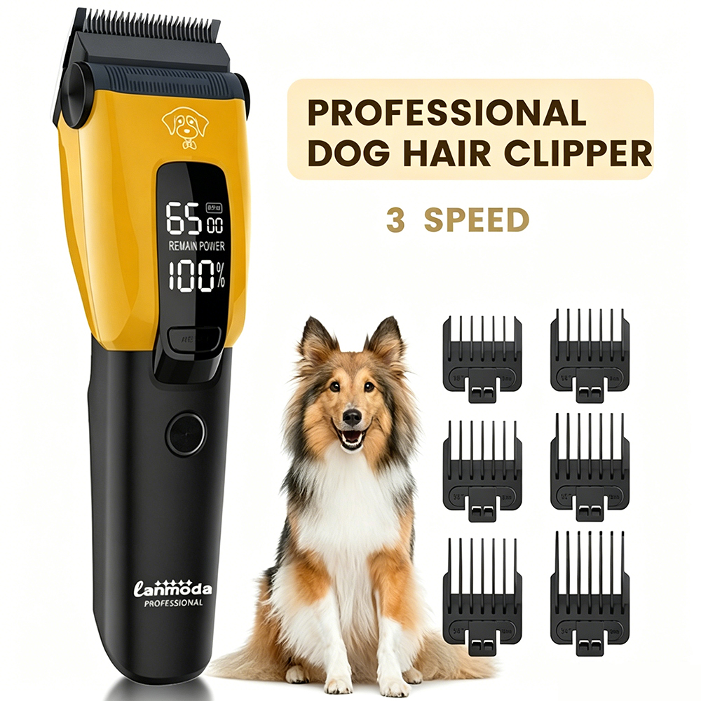 ペットバリカンプロフェッショナル犬毛トリマー猫グルーミングシェーバータイプ C 充電電気子犬切断機小型大型動物用