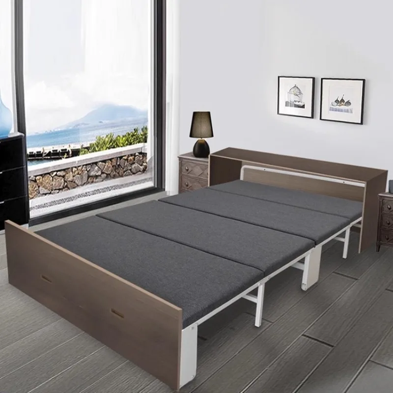 モダンな高級ベッドファンシーオーガナイザー美的折りたたみベッドプリンセスフレーム Camas De Matrimonio Dormitorio 寝室アクセサリー