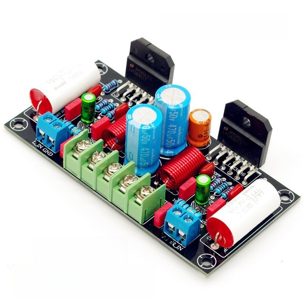 LM3886 DIY デュアルチャンネルオーディオキット 68 ワットデュアルチャンネルオーディオ電源 PCB ボード PCBA 電子部品センサー