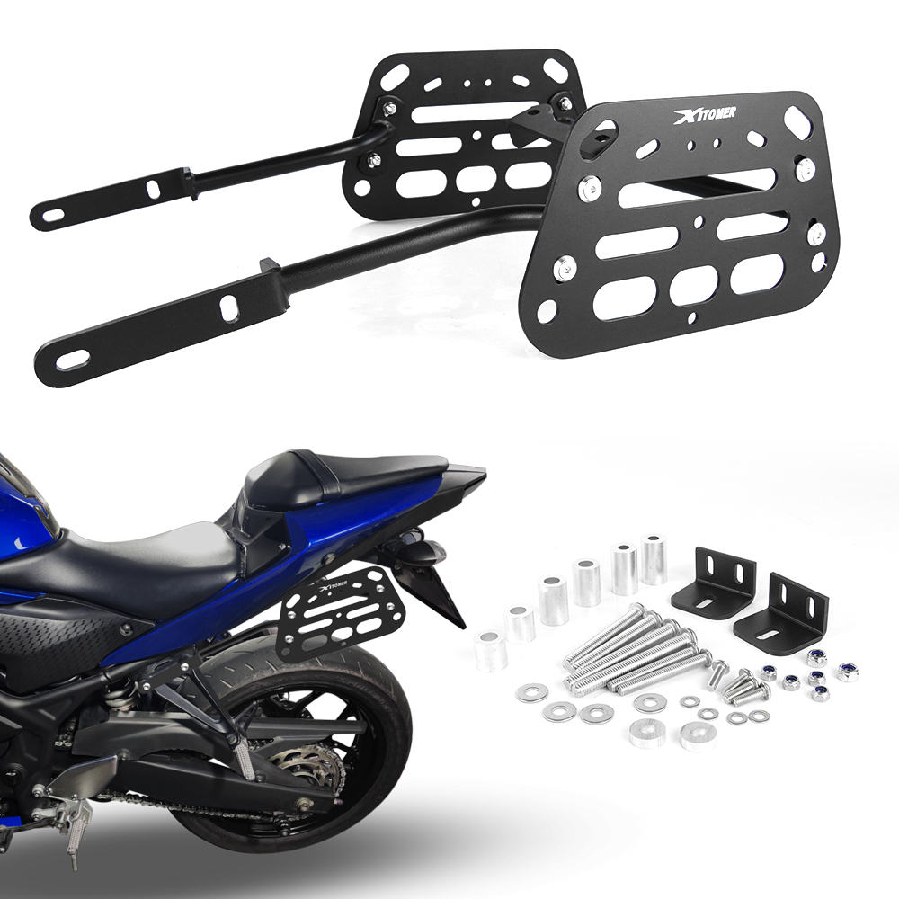 ヤマハ YZF-R3 2015 2016 2017 2018 2019 2020 2021 2022 2023 2024 2025 サドルバッグサポートラック取付ブラケットパニアラック
